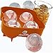 Aunchitha Ice Ball Maker - 2 Mold Make 8 X 4.5 cm Ice Spheres