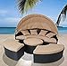 Bellagio 4-piece Outdoor Daybed Sectional Set (Coffee) primary