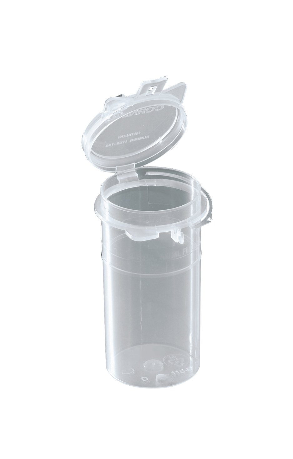 CorningPolypropylene Snap-Seal Wide Mouth Sample Container, Graduated, 300mL Capacity (Case of 100)