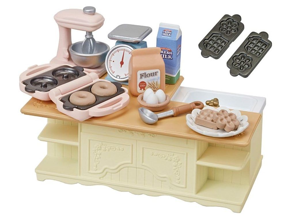 Sylvanian Families Kitchen Island - dollhouse furniture 5442