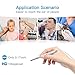 Wireless Otoscope, 3.9mm Ultra-Thin WiFi Ear Scope Camera with Earwax Removal Tool and 6 LED Lights, Ear Cleaner with Tmperature Control and Gyroscope, Ear Endoscope Compatible with Android and iPhone