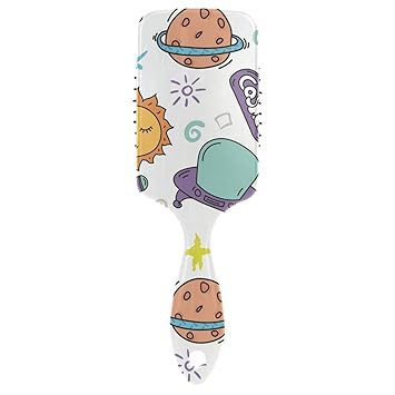 Amazon Com Fajro Cute Cosmos Ufo Professional Cushion Brush Anti