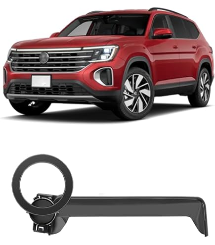 Magnetic Phone Mount With 15W Wireless Charging For 2024-2026 VW Atlas