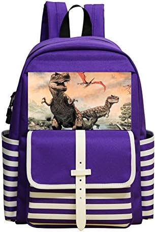 Dinosaur Children Backpack Student School Bag Teens Shoulder Handbag