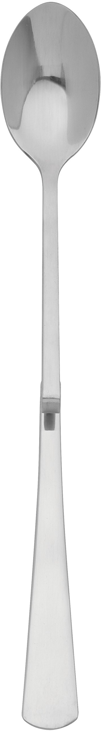 Utopia F10663 Cranked Latte Spoon, Cutlery Accessories 18/10 (Pack of 12)