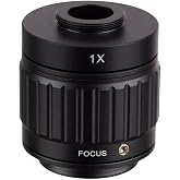 AmScope AD-C10-CX 1X C-Mount Camera Adapter, CX Photo-Port | 1X C-Mount Camera Adapter Designed for Microscopes with a CX Photo-Port