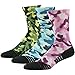 HUSO Men Women Digital Camo Compression Outdoor Trekking/Hiking Crew Socks 1,2,3,4,6 Pair