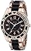 XOXO Women's XO5468 Rose-Gold Tone And Black Bracelet Watch
