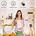 JYDDOR Reusable Silicone Food Storage Bag (5pk) + Bonus reuseable Mesh Produce Bags - Reusable Sandwich bags| Ziplock for freezer | Zip Top Silicon Containers for Lunch Snack Fruit veggie