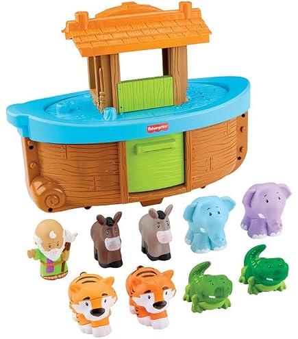 ホールマーク フィッシャープライス リトルピープル ノアの方舟 Amazon.com: Fisher-Price Little People Toddler Toy Noah's Ark