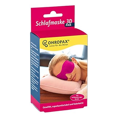 OHROPAX Schlafmaske 3D pink 1 St