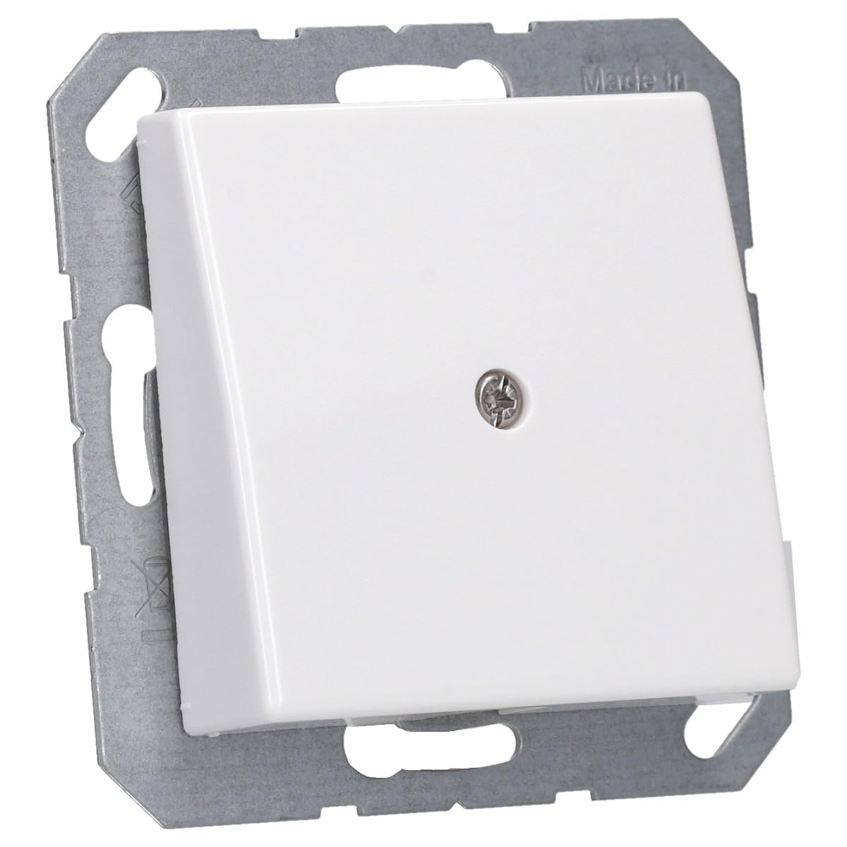 Jung AS 590 A WW AS590AWW Cable Outlet with Strain Relief Alpine White