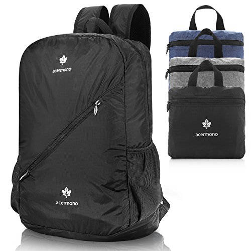 acermono Lightweight Packable Backpack Travel Hiking Daypack, Foldable Camping Backpack,Ultralight Outdoor Sport Backpack