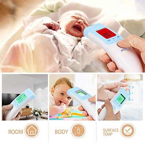 Non Contact Thermometer Non Touch Infrared Thermometer for Adult and Baby Forehead