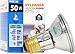 Sylvania 14502 50 Watt PAR20 Narrow Flood Light Bulb / 30 Degree Beam Spread / 120 Volt / 50PAR20