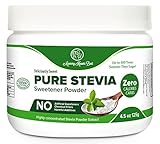 Pure Stevia Powder Extract Sweetener - Zero Calorie Sugar Free Substitute Alternatives - No Artificial Ingredients (2,250 Servings)