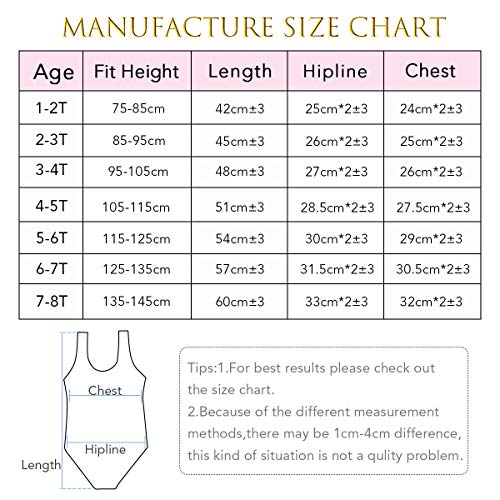 Baby Toddler Girl Swimsuit Unicorn Tutu Skirt Swimwear -One Piece Princess Swimwear Infant Bathing Suits for Girls Kids (Leopard Tutu, 2-3T) - Thumbnail 6