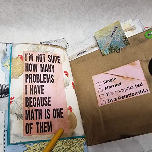 JUNK JOURNAL-I CAME. I SAW. I CONTOURED - HANDMADE ALTERED BOOK-TRAVEL JOURNAL