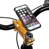 Tigra&reg; MountCase II iPhone 6+ Plus/ 6S+ Plus (5.5") Waterproof Shock-Absorbent Ultra Slim Case and Bike Mount Kit with RainGuard
