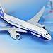 Boeing 787 Dreamliner 16cm Metal Airplane Models Child Birthday Gift Plane Models Home Decoration by HANGHANG