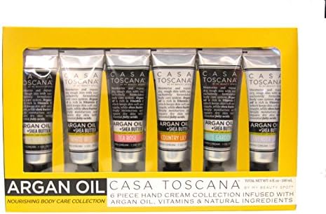 Casa Toscana Argan Oil Nursing Body Care Collection--6 Tubes of Lotion