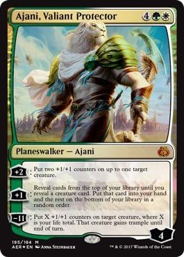 Magic: the Gathering - Aether Revolt - Ajani, Valiant Protector