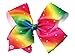 JoJo Siwa Rhinestone Large Rainbow Signature Hair Bow Dance Cheerleader