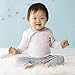 SkipHop Baby Girls' Side-Snap Long Sleeve Bodysuit Set