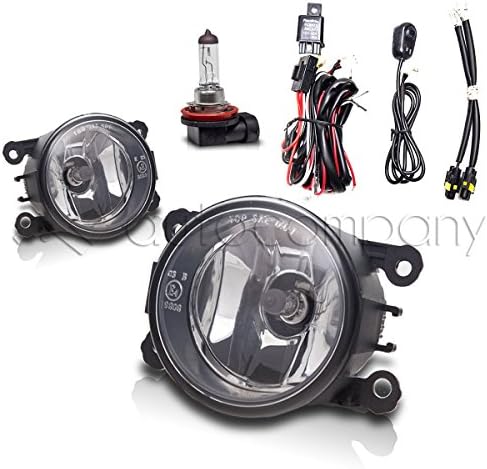 13-14 Ford Fusion Fog Lights w/ Wiring Kit (Clear)