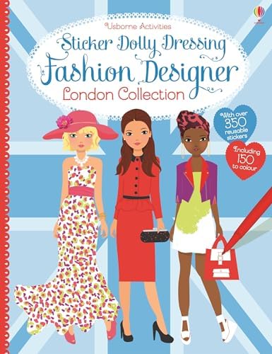 sticker dolly dressing home designer Sticker Dolly Dressing Fashion Designer Home Designer by Emily Bone