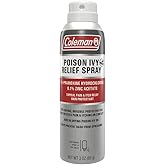 Coleman Poison Ivy Relief Spray, Continuous Spray for Topical Pain and Itch Relief, 3oz