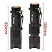 BESTSUN Mini Red LED Flashlight Zoomable 3 Mode Adjustable Focus Super Bright 200 Lumen Red Light Flashlight 150 Yards Long Range Red Hunting Light Tactical Flashlight for Astronomy, Night Vision