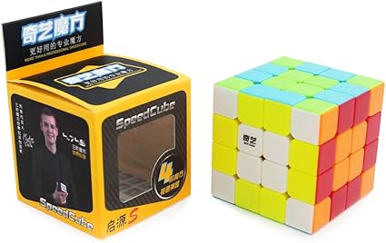 Cubelelo QiYi QiYuan 4x4 Stickerless Puzzle Rubiks Rubic 4x4 Cube