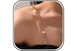 Bra Straps Rhinestone Body Chain Crystal Chain Belt Clear Bra Straps Invisible Strapless Dress Strap Wedding Dresses