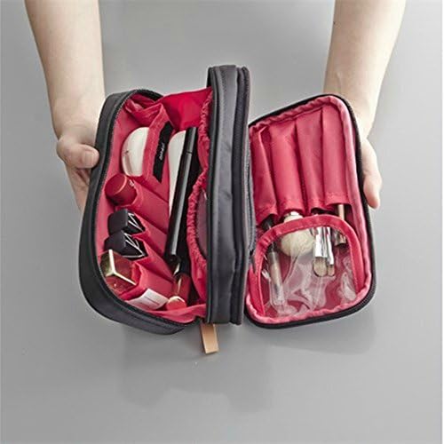 DKY Nylon Multifunctional Cosmetic Case Makeup Brush Organizer Bag Cosmetic Bag Case for Travel &amp; Home Gift (only Bag)