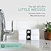 Premium Organic Bamboo Baby Washcloths - 100% Natural Free Baby Towel, Perfect Baby Shower Gift, Ultra Soft Baby Bib for Boys & Girls - Hypoallergenic, No Chemicals, Large Size 10x10 - Set of 6