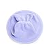 FaSoLa Bathroom Warmer Washable Cloth Toilet Seat Cover Pads (Blue)