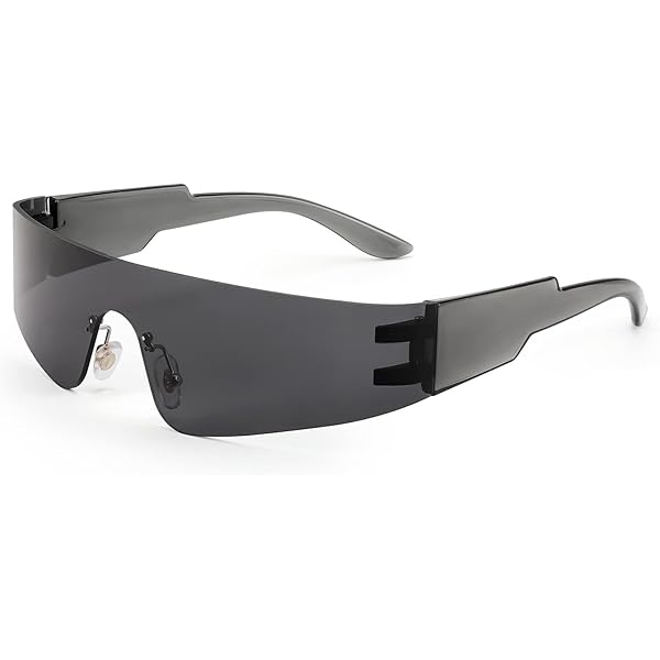 RODENSTOCK　Sunglasses　y2k　R4912　B135 Amazon.com: Azoxus Trendy Rimless Y2K Sunglasses Futuristic
