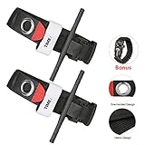 Tourniquet Set-Single Hand Application First Aid Military Tactical Emergency Tourniquet Strap for Outdoor Hiking Hunting Trauma, Medic (Black-2 Pack)