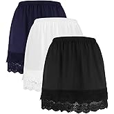 Vanrose Jan Modesty Lace Shirts Extender Extra Length See Through Slips