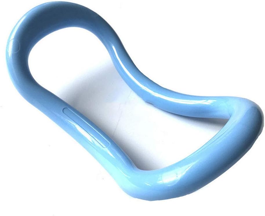 Nider Pilates Yoga Ring Exercise Yoga Pilates Resistance Support Ring Sports Fitness Yoga Ring Body Shaped Stretch Training Circle(Blue)