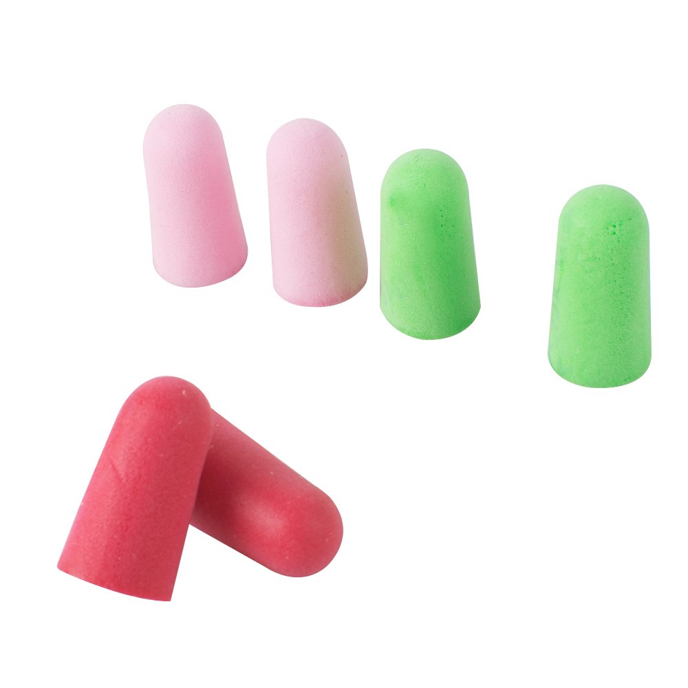 zinnor Soft Foam Earplugs, Ear Plugs Protection for Sleeping, Snoring, Studying, Loud Events, Traveling and Concerts, 25 Pair,Ear Plugs 34dB Highest NRR