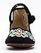 AvaCostume Women's Chinese Embroidery Casual Mary Jane Travel Walking Shoes Black 38