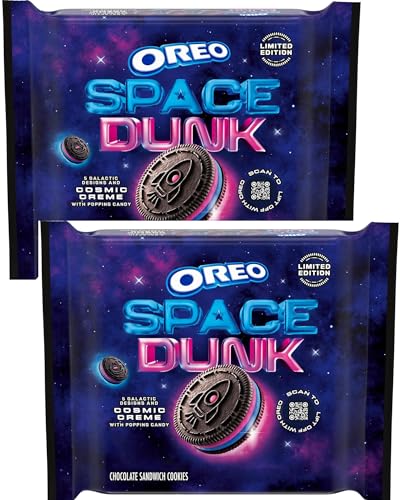 Oreo Space Dunk Chocolate Sandwich Cookies, Limited