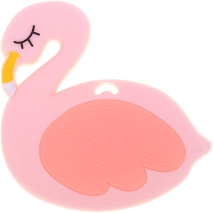 flamingo teether