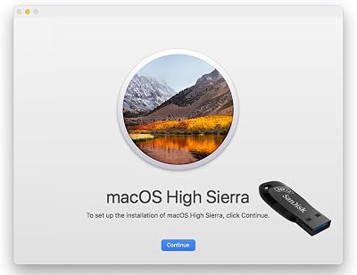 SanDisk 32GB USB 3.2 Bootable MacOS High Sierra 10.13.6 Reinstall Recovery