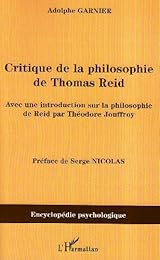 Critique de la philosophie de Thomas Reid