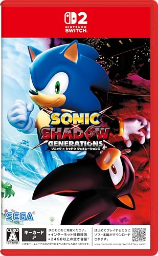 ソニック × シャドウ ジェネレーションズ -Switch2 【Amazon.co.jp限定特典】オリジナルデジタル壁紙 ※有効期限切れのため入手不可・使用不可