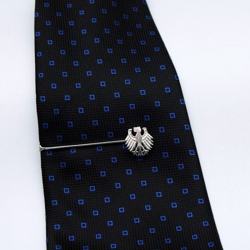 ZAUNICK Eagle Tie Clip Sterling Silver