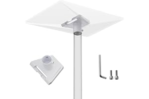 EAZUSE for Starlink Gen 3 Pipe Adapter Pole Mount Adapter Kit for Starlink Gen3 RV and Roof Mounting Kit for V3 Starlink Standard Dish Mount